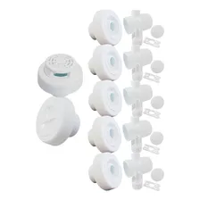 Kit Piscina Alvenaria Dispositivo 1ralo 1aspiração E 5hidro Foto  mini 1