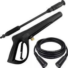 Kit Pistola Mangueira 06 Metros Para Lavadora Famastil 1600w Cor Preto Foto mini 1