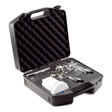 Kit Pistolas De Pintura Wimpel Mp260 E Mp262 Com Maleta Cor Cinza Foto mini 2