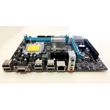 Kit Placa Mãe 775 + Mem 4 Gb Ddr3 + Proc Core 2 Duo + Cooler Cor Preto Foto mini  3