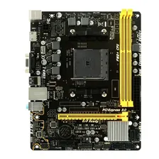 Kit Placa Mae Mb Biostar Fm2/+ A68mhe A4 6300 + 4gb Memoria Foto mini  3