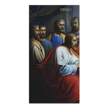 Kit Placa Quadro Decorativo 3pç 3d Borda Infinita Santa Ceia Foto mini  2