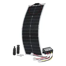 Kit Placa Solar 75w Controlador Mppt 10a 12v Foto  mini 1