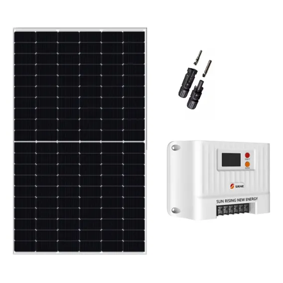 Kit Placa Solar Painel Solar 450w Controlador 40a Mppt Foto 1