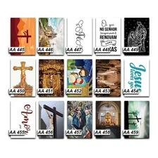 Kit Placas Quadros Decorativas 20 X 30 Religião 5 Unidades Foto mini 3