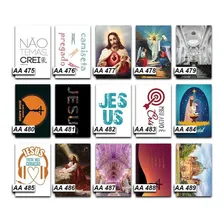 Kit Placas Quadros Decorativas 20 X 30 Religião 5 Unidades Foto mini 4