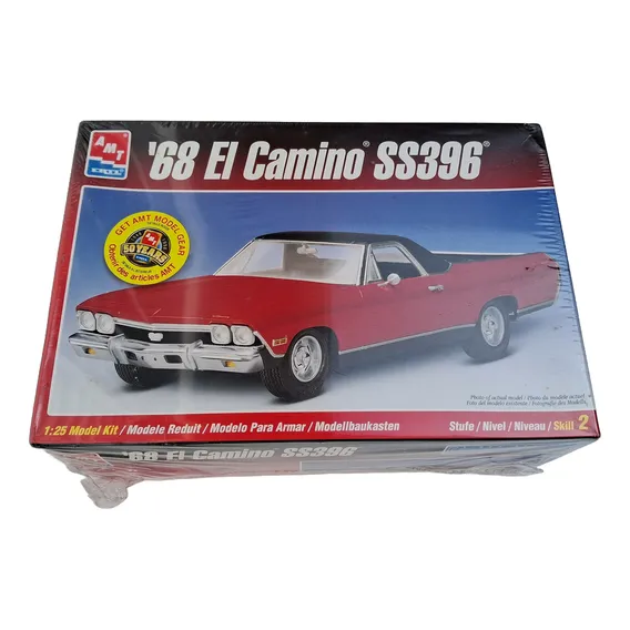 Kit Plastimodelismo Chevrolet El Camino Ss 396 1968 Foto 1