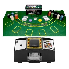 Kit Poker Texas Holdem 200 Fichas + Toalha Foto mini 4