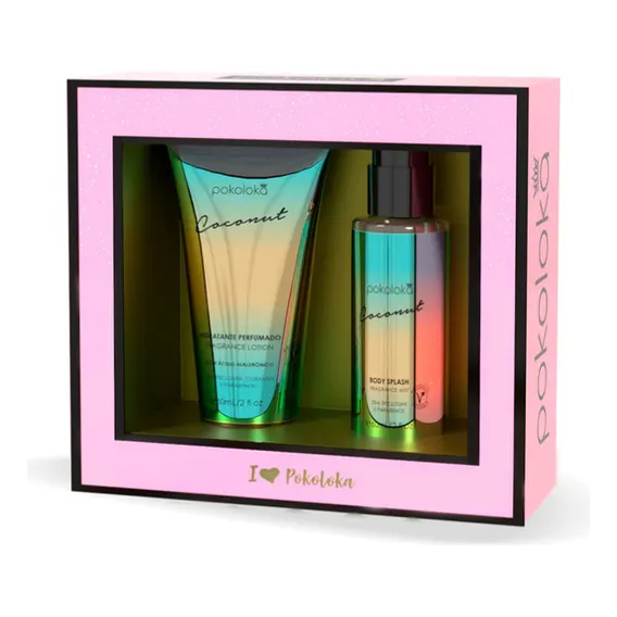 Kit Pokoloka Coconut Hidratante +body Splash 60ml Foto 1