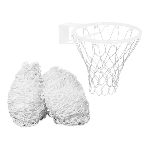 Kit Poliesportivo - Redes De Gol Futsal + Redes De Basquete Foto 1