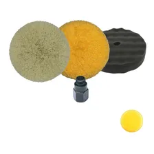 Kit Polimento - 3 Boinas Dupla Face 7 Polegadas + Adaptador Foto  mini 1