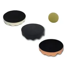 Kit Polimento Boina Espuma 5 Polegadas Corte Refino Lustro Foto mini 1