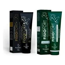 Kit Pomadas Fisiofort 12 Preta Premium + 12 Verde Massagem Foto mini 1