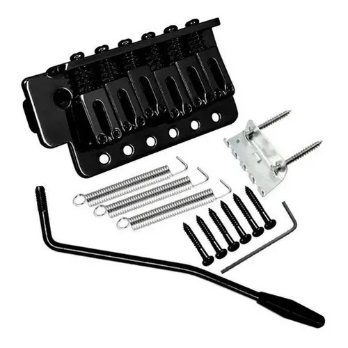 Kit Ponte P/ Guitarra Tremolo Strato Preto Ronsani Foto 1