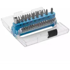 Kit Ponteiras Para Parafusadeira Com 40 Peças Gamma G19523ac Foto  mini 1