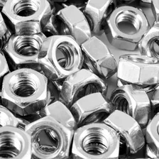 Kit Porca Sextavada 5mm Aço Carbono Zincado 500un M5 - 0,80 Foto mini  3