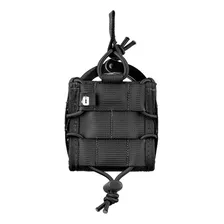 Kit Porta-algemas Locked + Algema Dobradiça Invictus Cor Preto/prata Foto mini 2