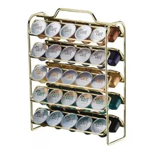 Kit Porta CĂĄpsulas Nespresso Guardanapo SachĂȘ Dourado Future Foto mini 2