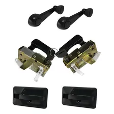 Kit Porta Cargo Antigo Com Fech Manivela E Maçaneta Interna Foto mini  2