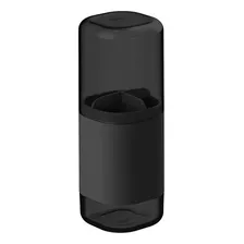 Kit Porta Escovas 2 Peças Dual Ou Banheiro Lavabo Cor Preto Foto mini  2
