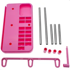 Kit Porta Fio Suporte Carretel + 25 Bobina Para Costura Foto mini 4