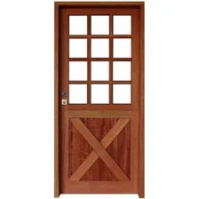 Kit Porta Holandesa De Madeira Maciça 210cmx82cm Hc Foto mini  2