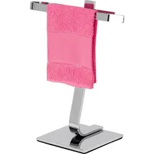 Kit Porta Toalha De Bancada E Porta Papel Higiênico De Chão Foto mini  3