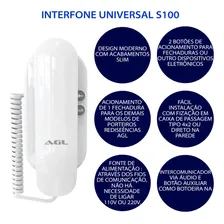 Kit Porteiro Coletivo Agl S-500 04 Pontos + 4 Interfones Foto mini  3