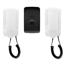 Kit Porteiro Eletrônico Com 2 Interfones Ipr 1010 Intelbras Foto mini 1