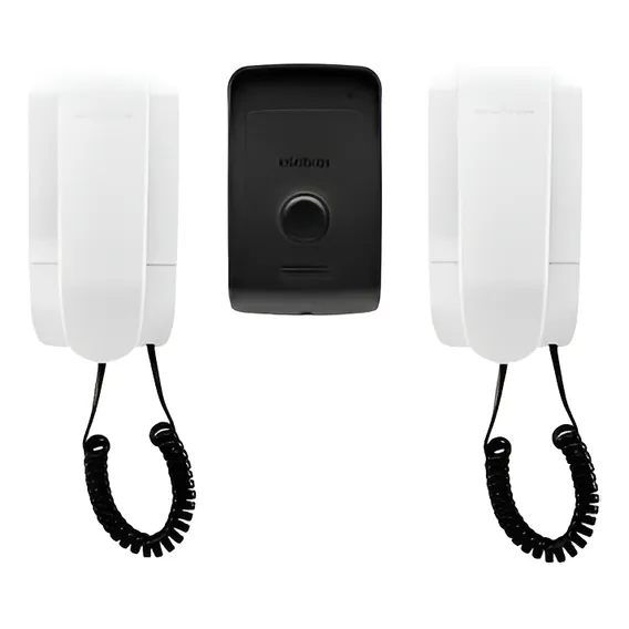 Kit Porteiro Eletrônico Com 2 Interfones Ipr 1010 Intelbras Foto 1