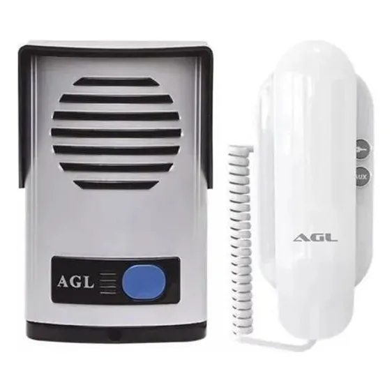 Kit Porteiro Eletrônico Interfone Agl+monofone Agl Foto 1