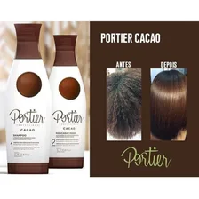 Kit Portier Cacao Progressiva Selagem Escova (2 X 250ml) Foto mini  3