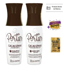 Kit Portier Cacao Progressiva Selagem Escova (2 X 250ml) Foto  mini 1