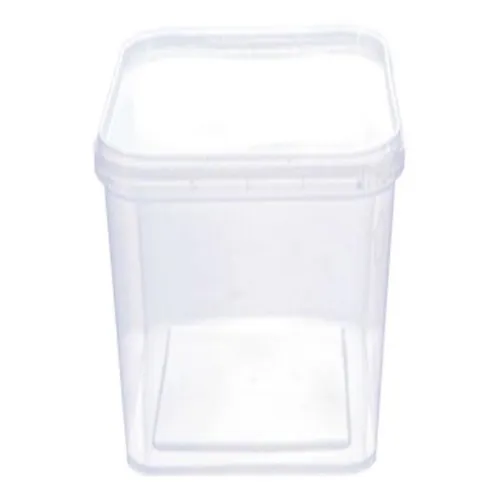 Kit Pote 350ml Com Tampa Quadrado Com 20 Unidades Prafesta Foto 1