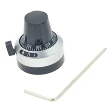 Kit Potenciômetro Multi Voltas 10k Ohms + Knob Dial Foto mini 4