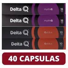 Kit Power 40 Cápsulas Para Cafeteira Delta Q Café Expresso Foto mini 1