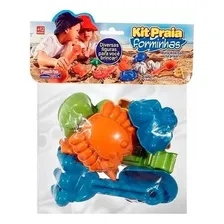 Kit Praia Forminhas De Modelar Areia Infantil 10 Peças Foto mini  2