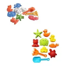 Kit Praia Forminhas De Modelar Areia Infantil 10 Peças Foto mini 4