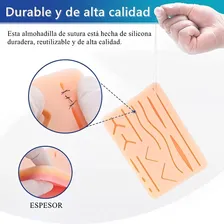 Kit prático de sutura e inserções Blekrasi Pad - Modelos anatômicos Foto mini 3