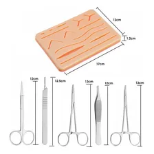 Kit prático de sutura e inserções Blekrasi Pad - Modelos anatômicos Foto mini 2