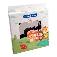 Kit Prato Estampado Baby Friends Talheres Lirous Tramontina Cor Prateado Foto mini 4