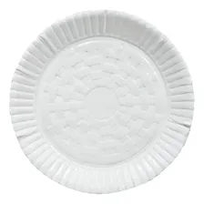 Kit Prato Papelão Plastificado Branco Peq Evento Festa 100un Foto mini 2