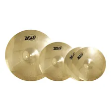 Kit Pratos Bateria Zeus Beginner Set C 14/16/20 Com Bag + Foto mini 3