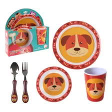 Kit Pratos Infantil Para Meninas + Tigela + Copo + Prato Foto mini 3