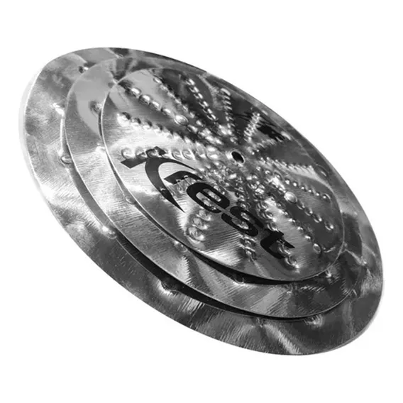 Kit Pratos Krest Slapstack Efeito - 09'' 11'' 13'' Polegadas Cor Prata Foto 1