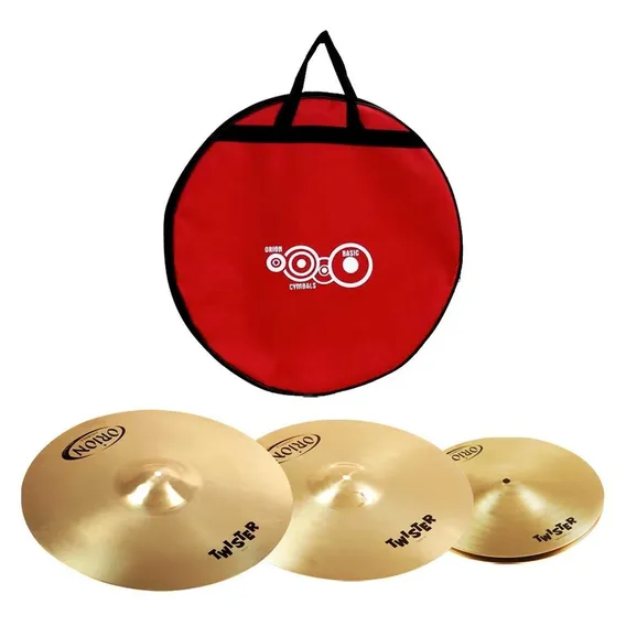Kit Pratos Orion Twister Set Hi-hat 13 /crash 16 /ride 20 Foto 1
