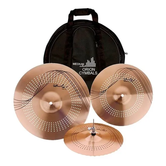 Kit Pratos Orion Ws90 14 18 20 Whisper Bronze B10 C/ Bag Foto 1