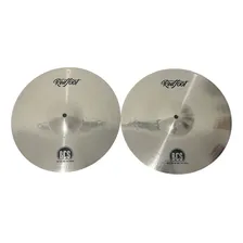Kit Pratos Para Bateria Red Foot Bcs Chimbal Ataque Condução Cor Prateado Foto mini  2