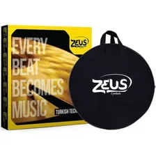Kit Pratos Zeus Custom Set C 14,16,20 Hihat Crash Ride C/bag Foto mini 4