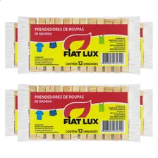 Kit Prendedor De Roupas Madeira Pequeno Para Varal 1200un Foto mini 1
